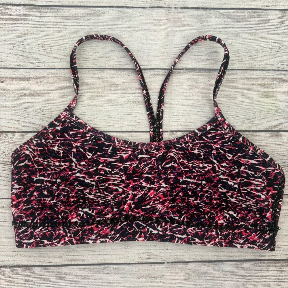 LULULEMON Flow Y Bra Size 8